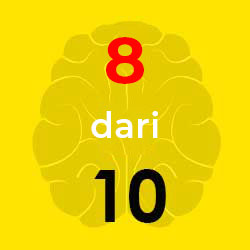 8 dari 10